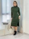 vestido midi joaquina verde