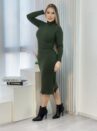 vestido midi joaquina verde