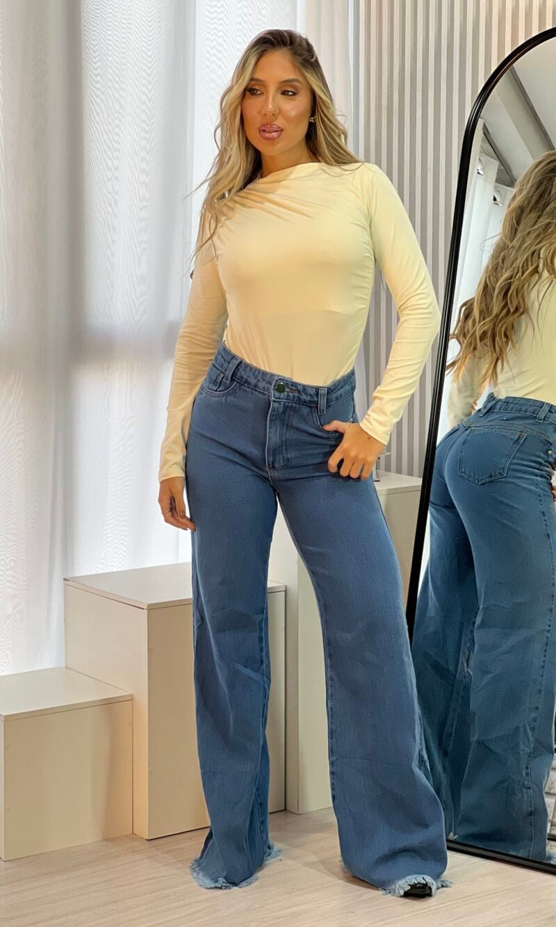 body manga longa amelia creme body manga longa amelia creme