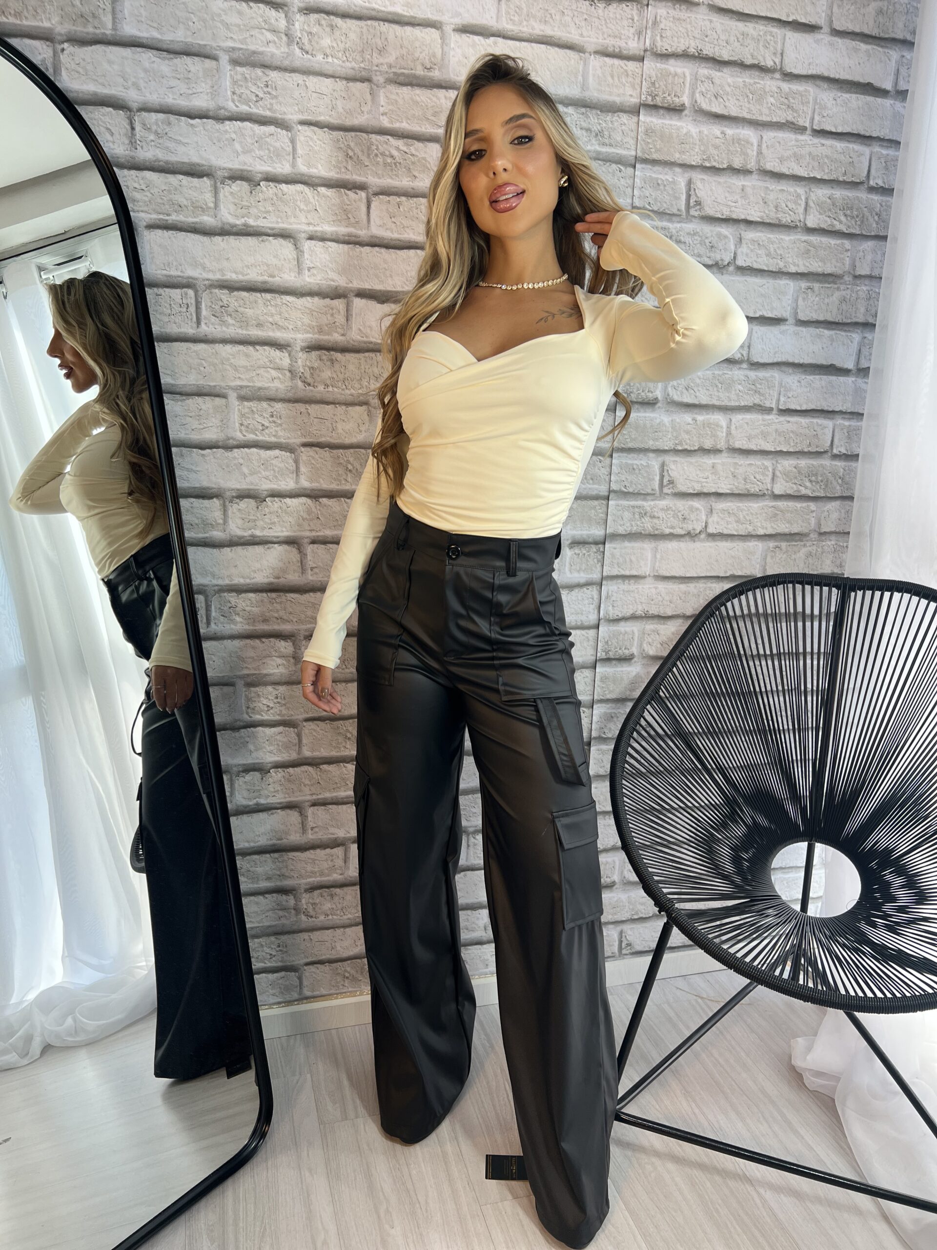 blusa poliamida bianca creme blusa poliamida bianca creme