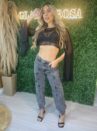 cropped tule aurora preto