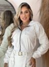 casaquinho cotele off white