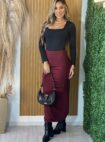 saia midi renata bordo