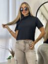 cropped t shirt preto