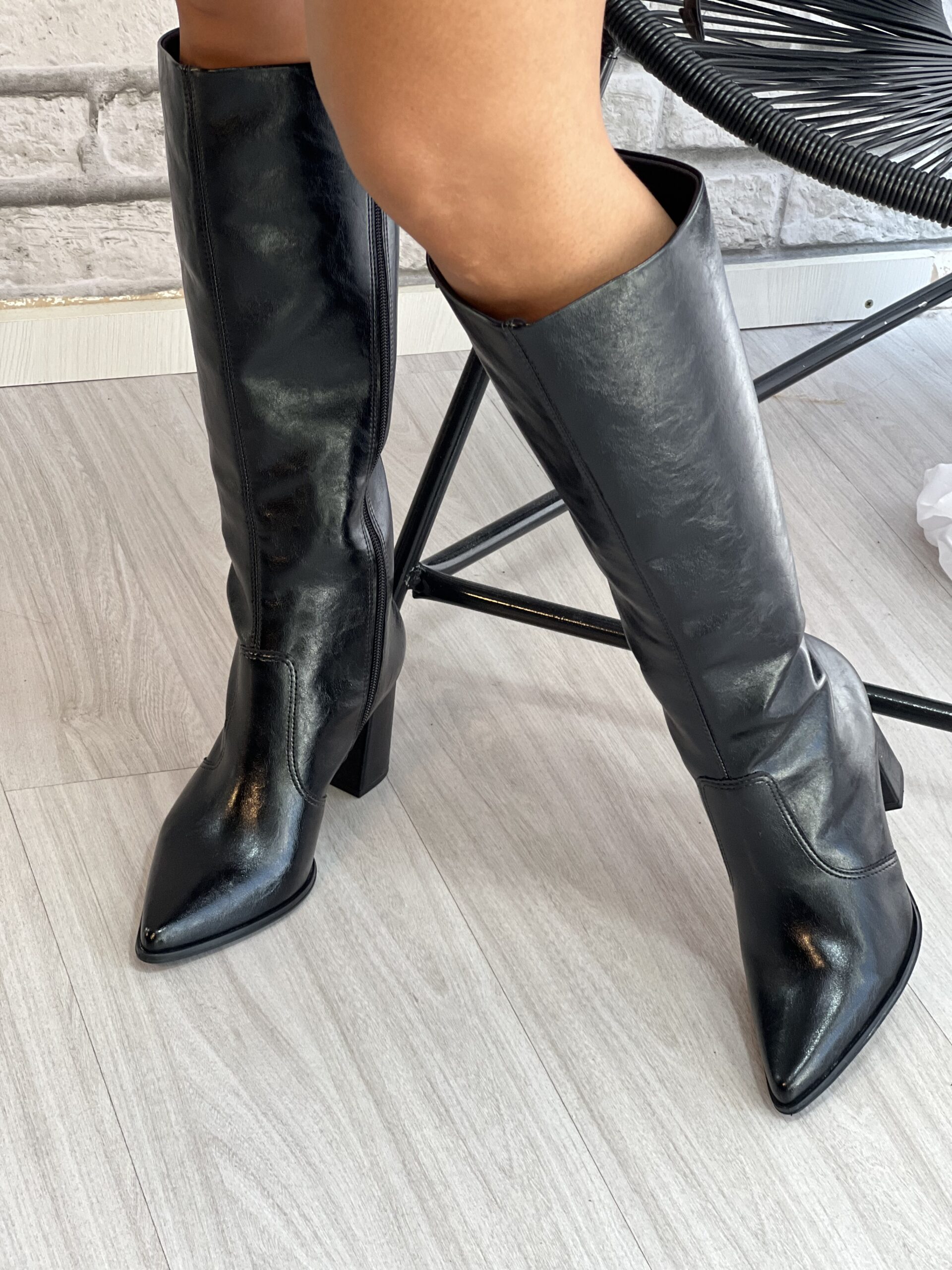 bota cano medio preto ramarim 2663104 bota cano medio preto ramarim 2663104