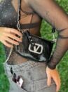 bolsa v strass preto