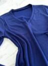 blusa flanelada gola v ully azul