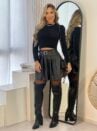 cropped modal quenia preto