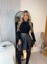 cropped modal quenia preto