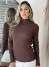 blusa modal flÁvia marrom