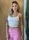 cropped regata branco