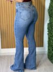 calca jeans flare elis