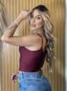 cropped regata bordo