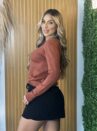 blusa modal oraide caramelo