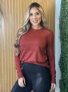 blusa modal oraide terracota