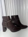 bota cano curto strass marrom mississipi jo355