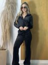 conjunto plush preto