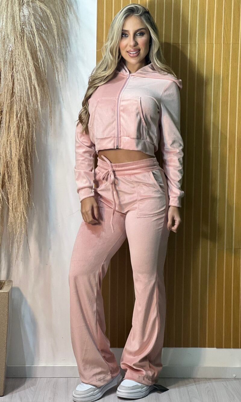 conjunto plush rosa