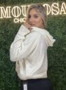 blusa mousse capuz diana off white