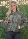 blusa mousse capuz diana verde
