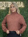 cropped tricot mousse nara terracota