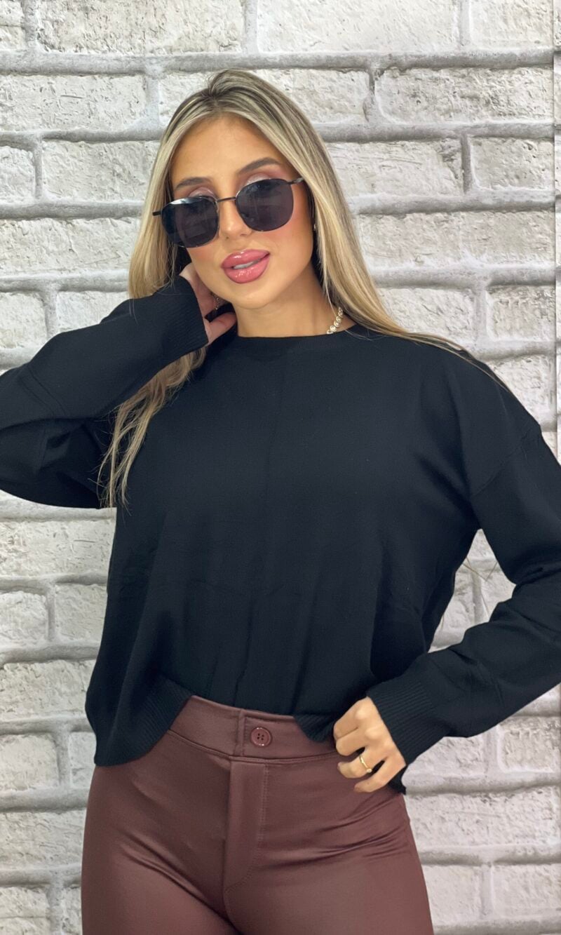 blusa modal vanessa preto