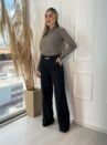 blusa modal iris cinza