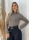 blusa modal iris cinza