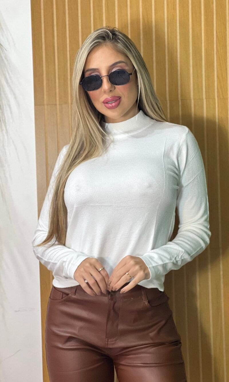 blusa modal iris off white