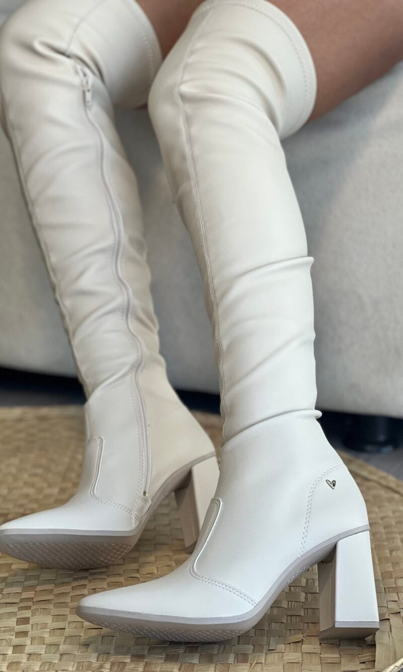 bota over salto bloco off white mississipi j1354 bota over salto bloco off white mississipi j1354