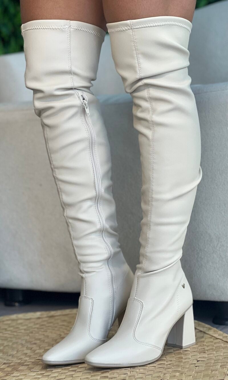 bota over salto bloco off white mississipi j1354