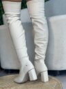 bota over salto bloco off white mississipi j1354