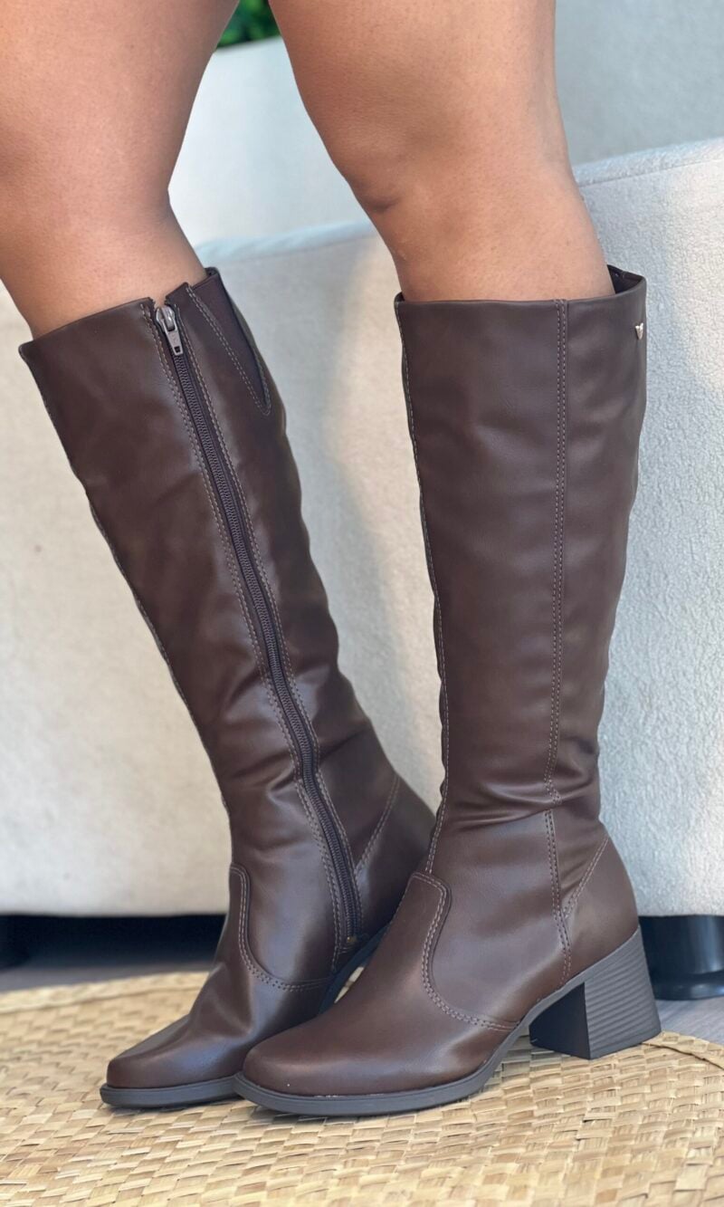 bota cano medio marrom mississipi jo833