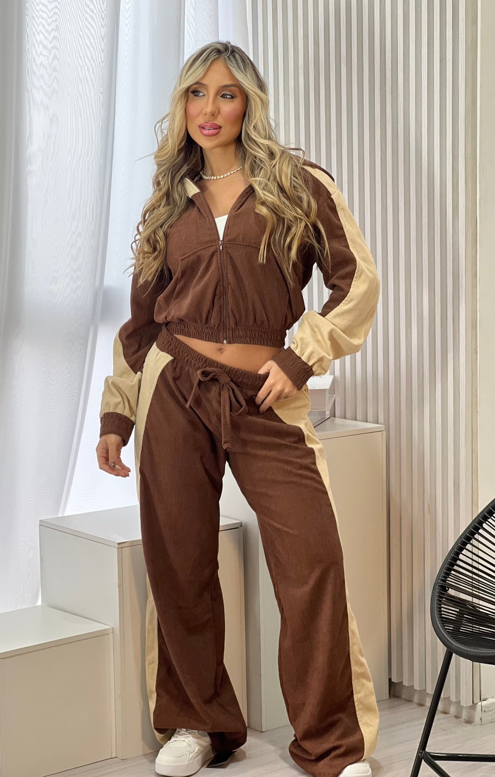 conjunto cotele isadora marrom conjunto cotele isadora marrom