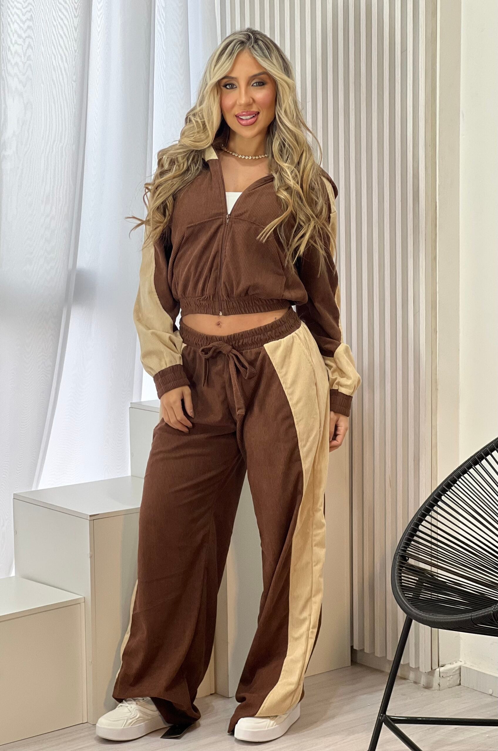 conjunto cotele isadora marrom conjunto cotele isadora marrom