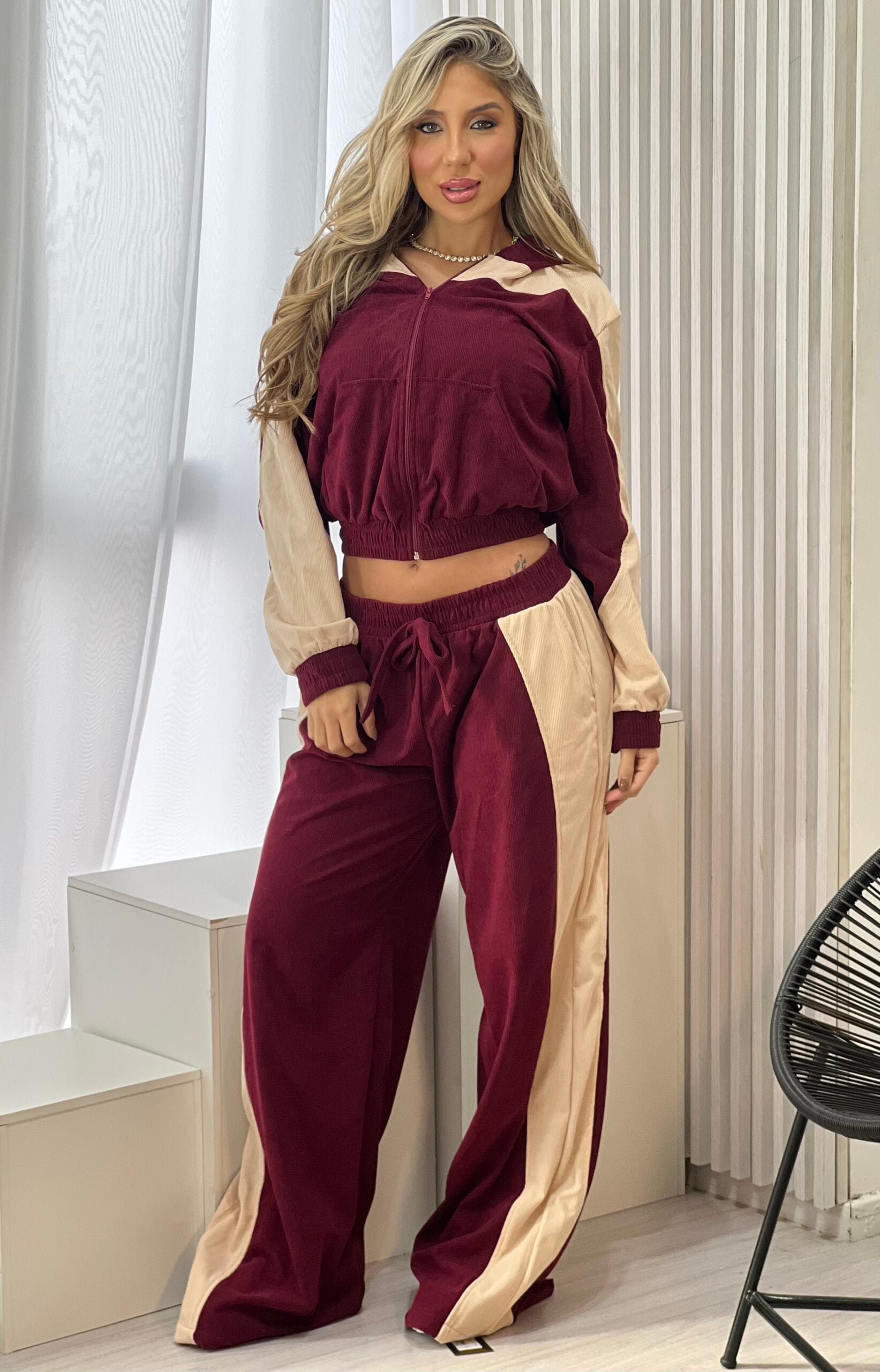 conjunto cotele isadora bordo conjunto cotele isadora bordo