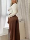 blusa tricot modal joice off white