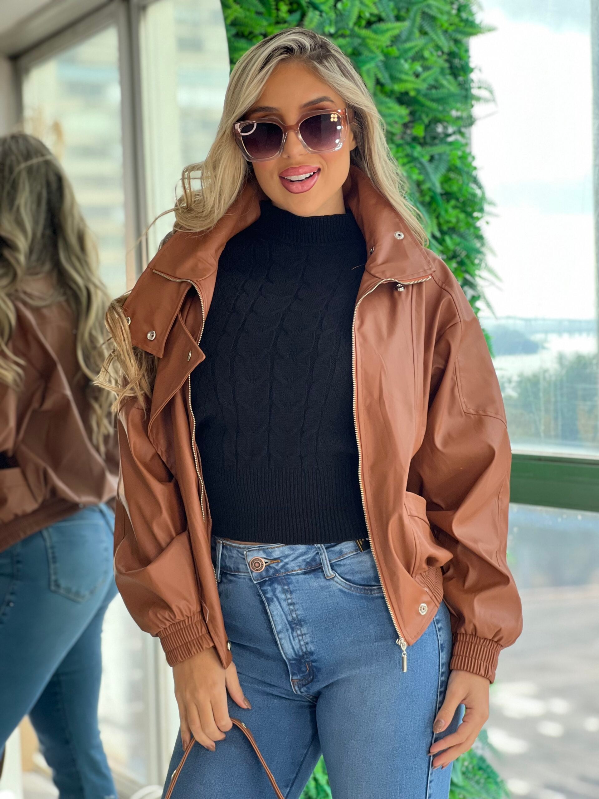 blusa tricot modal perola preto blusa tricot modal perola preto