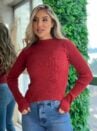 blusa modal premium sara vermelho