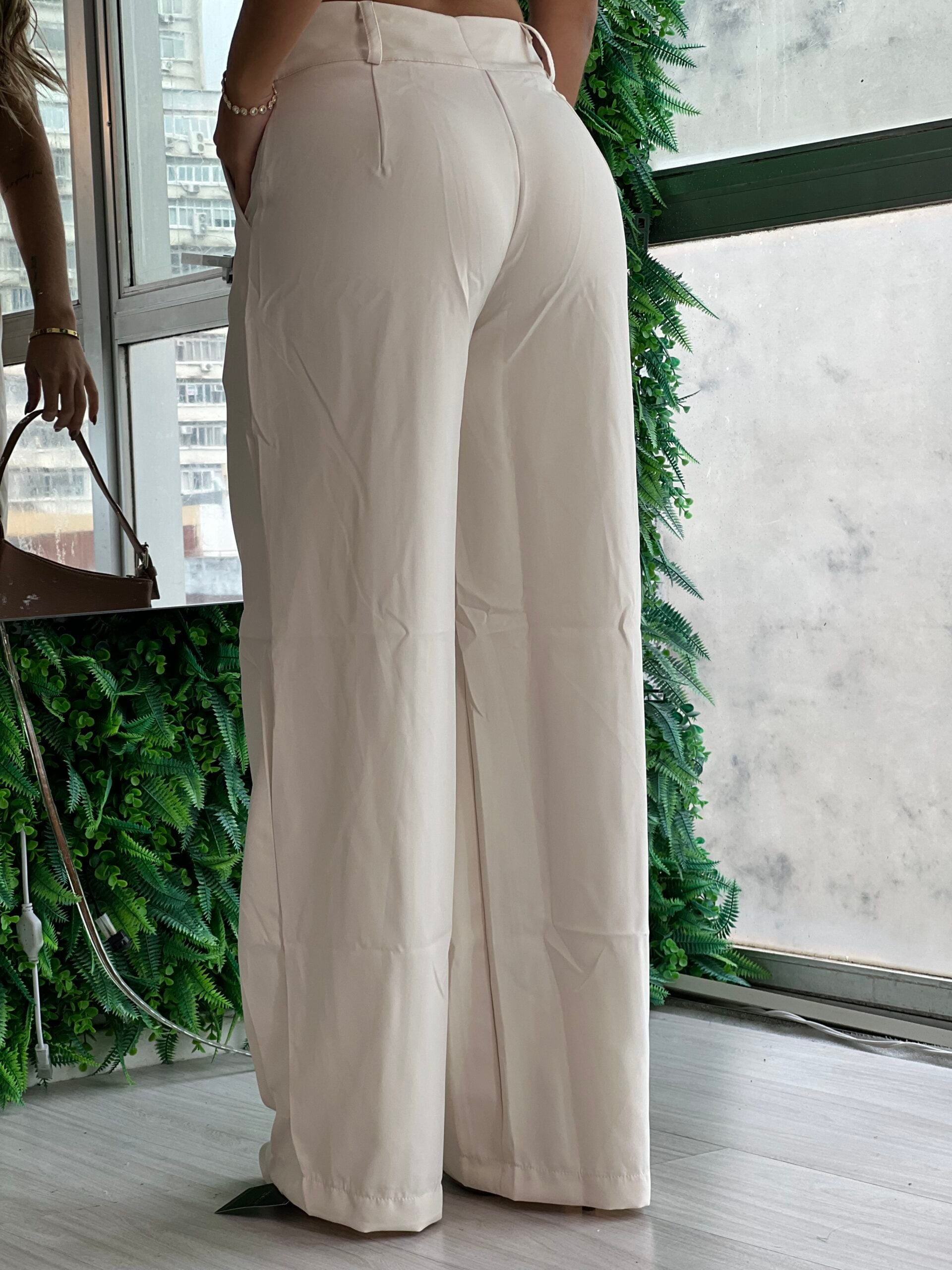calca alfaiataria celeste off white calca alfaiataria celeste off white