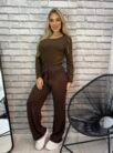 calÇa modal eliete marrom