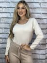 blusa drapeada anastÁcia off white