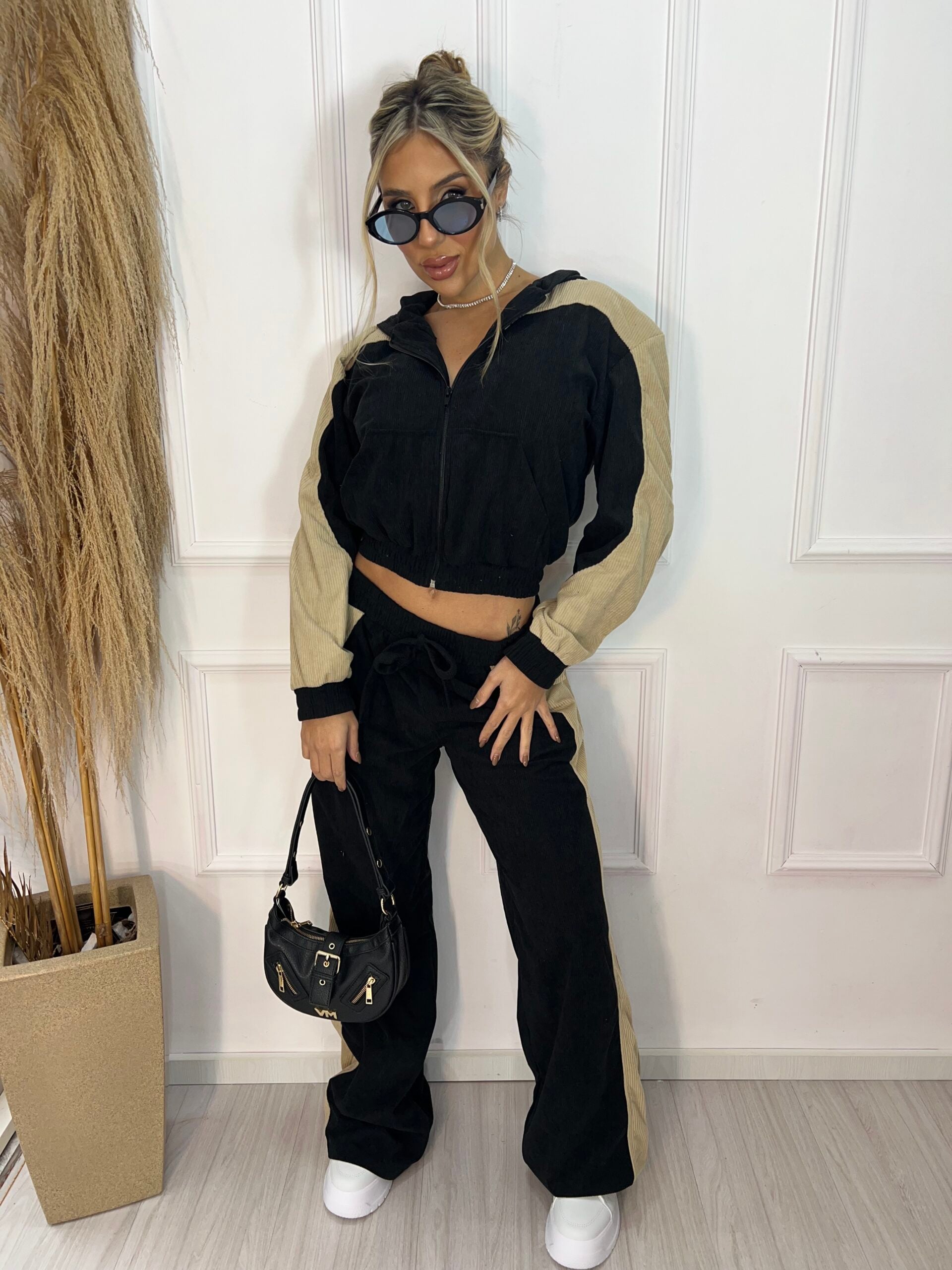 conjunto cotele isadora preto conjunto cotele isadora preto