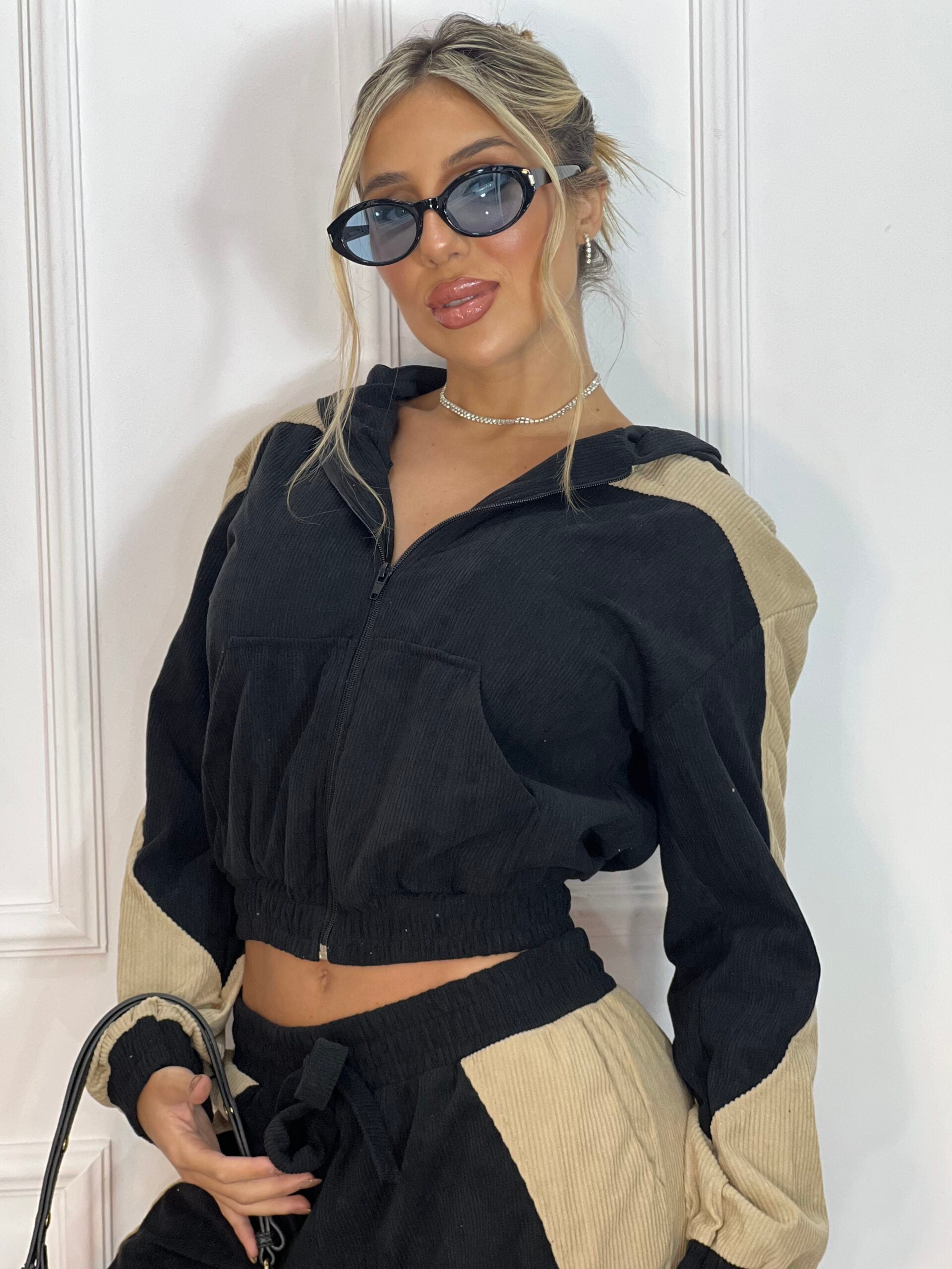 conjunto cotele isadora preto conjunto cotele isadora preto