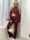 conjunto karol bordo
