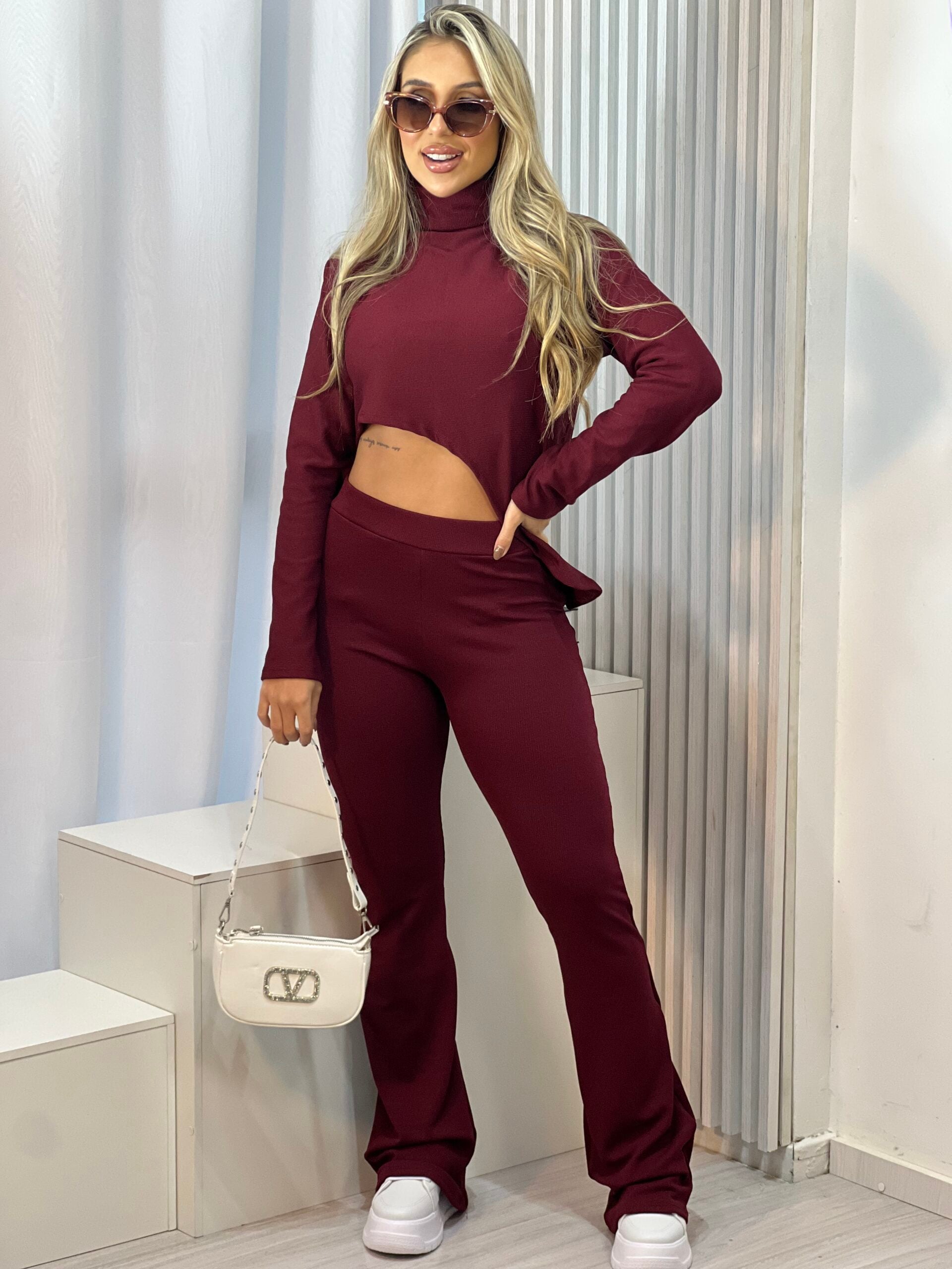 conjunto karol bordo conjunto karol bordo