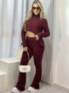 conjunto karol bordo