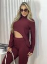 conjunto karol bordo