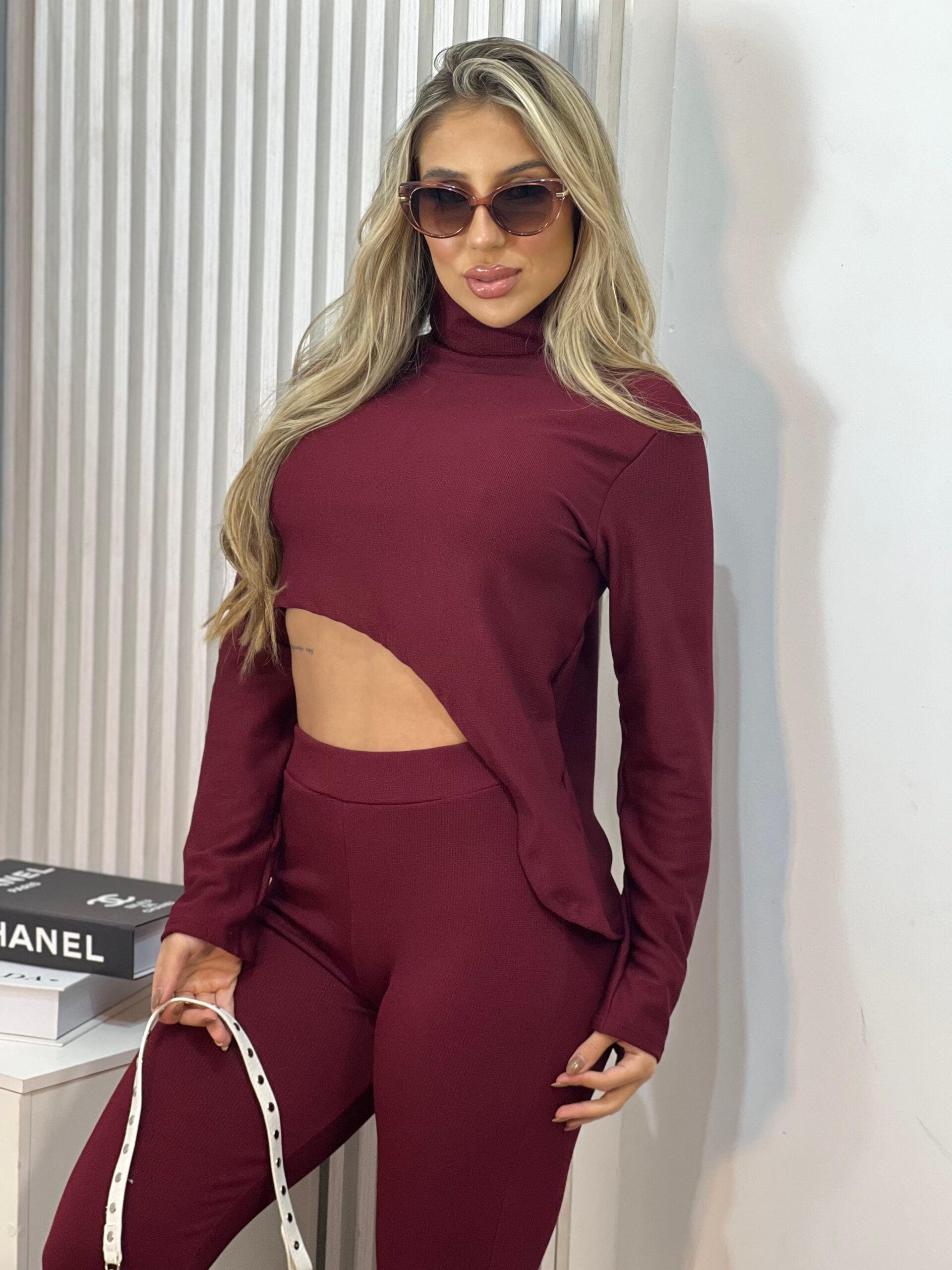 conjunto karol bordo conjunto karol bordo