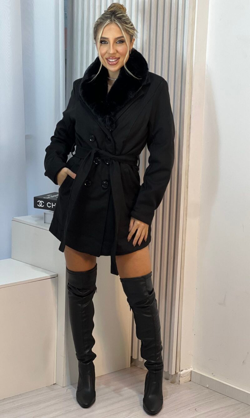 casaco parka la batida marilyn preto casaco parka la batida marilyn preto